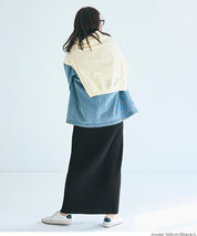 【可剪裁】休閒輕便百褶直筒長裙