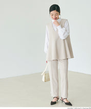 Georgette V-neck vest