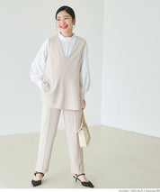 Georgette V-neck vest
