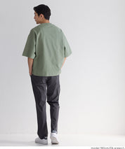 男裝【重磅棉】胸前口袋短袖上衣