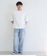 男裝【重磅棉】胸前口袋短袖上衣