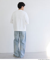 男裝【重磅棉】胸前口袋短袖上衣