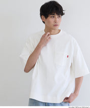 男裝【重磅棉】胸前口袋短袖上衣