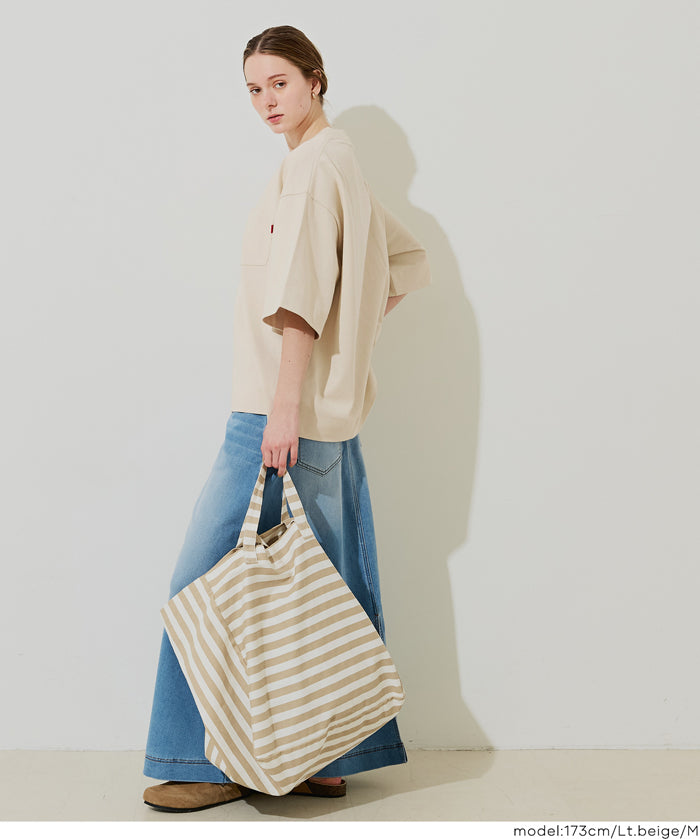 男裝【重磅棉】胸前口袋短袖上衣