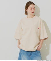 男裝【重磅棉】胸前口袋短袖上衣