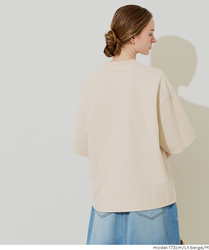 男裝【重磅棉】胸前口袋短袖上衣