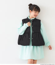 Children's Japanese style medium cotton small stand collar baby vest