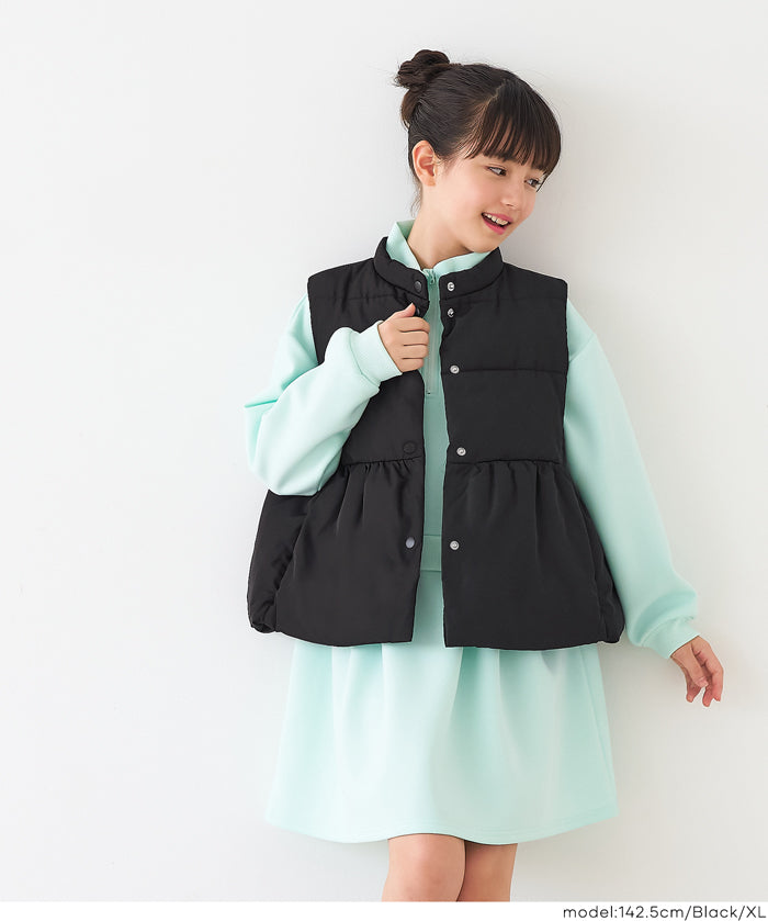 Children's Japanese style medium cotton small stand collar baby vest