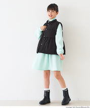 Children's Japanese style medium cotton small stand collar baby vest
