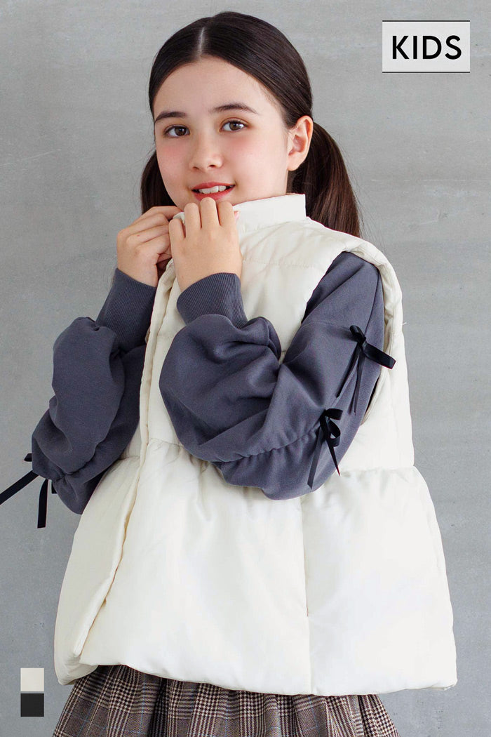 Children's Japanese style medium cotton small stand collar baby vest