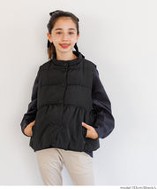 Children's Japanese style medium cotton small stand collar baby vest