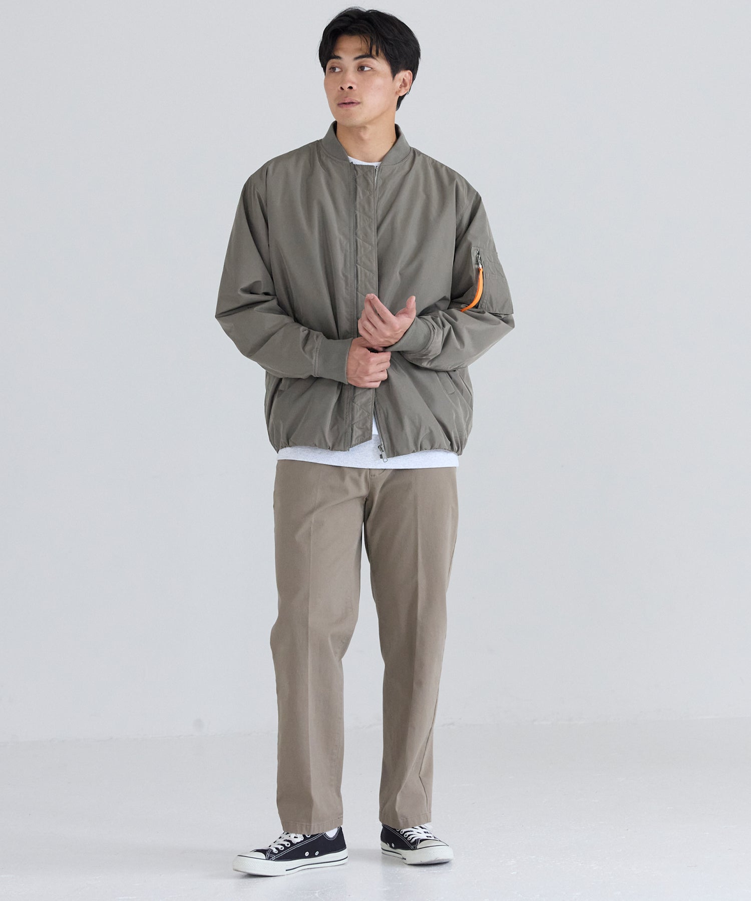 男裝簡約工裝飛行夾克 MA-1 男女通用