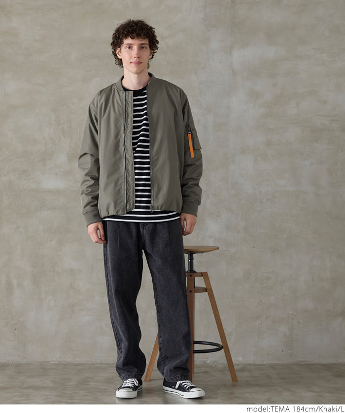 男裝簡約工裝飛行夾克 MA-1