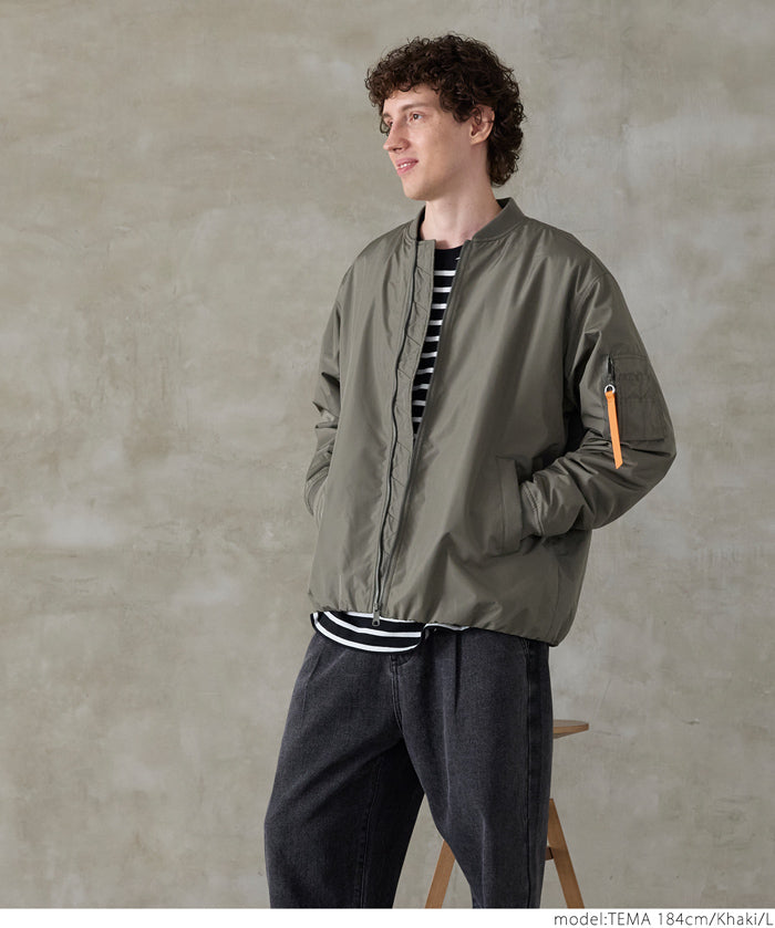 男裝簡約工裝飛行夾克 MA-1