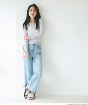 Ribbon sheer top