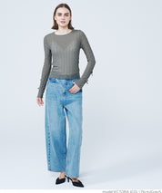Ribbon sheer top