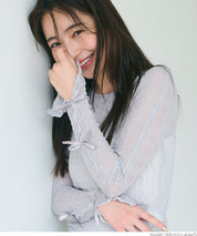 Ribbon sheer top