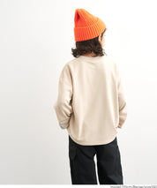 童裝內裡磨毛刺繡Logo長袖T恤