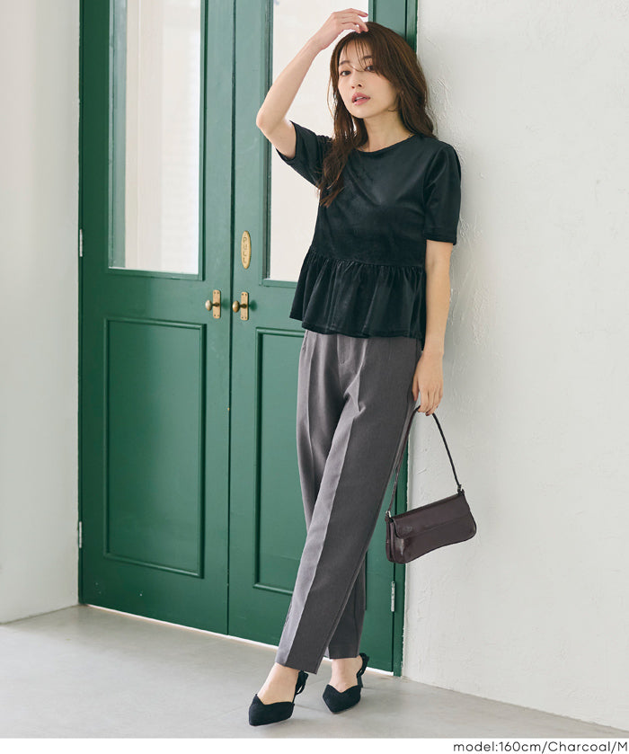 [Special Price $169 → $149] 3D High-Waisted Slim-Fit Suit Pants