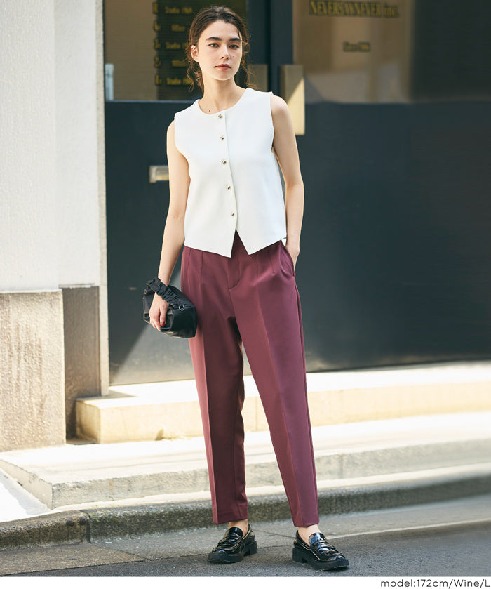 [Special Price $169 → $149] 3D High-Waisted Slim-Fit Suit Pants