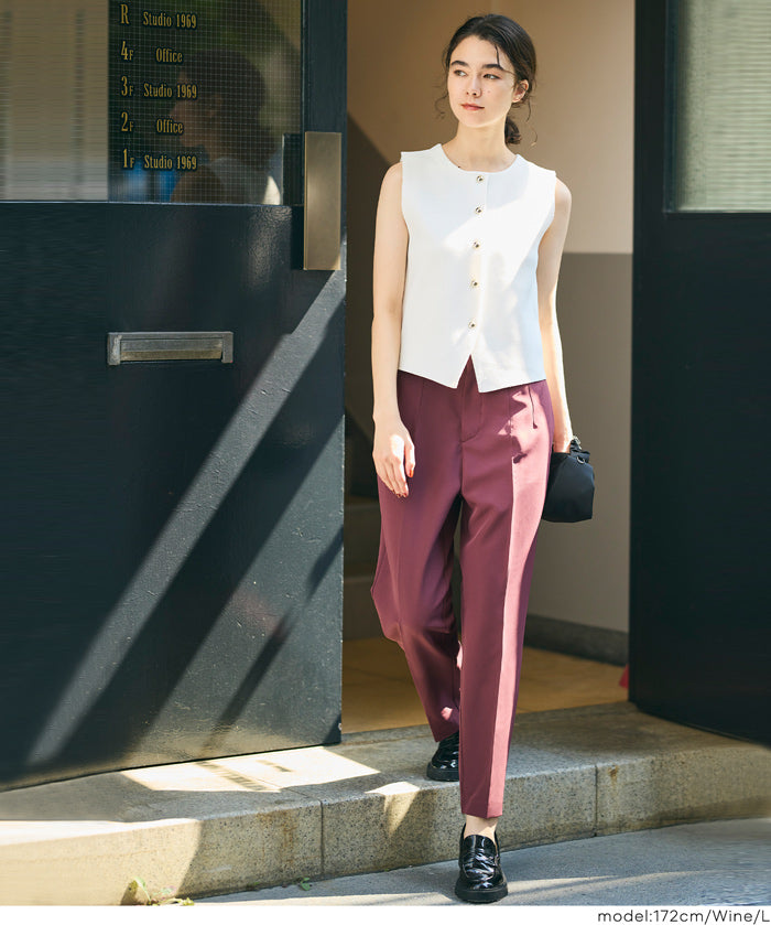 [Special Price $169 → $149] 3D High-Waisted Slim-Fit Suit Pants