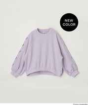 童裝愛心刺繡長袖衛衣