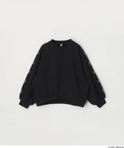 童裝愛心刺繡長袖衛衣