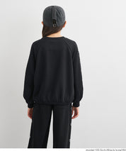 童裝愛心刺繡長袖衛衣