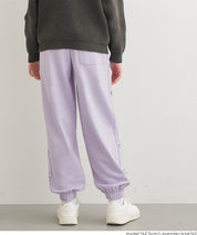 童裝愛心刺繡休閒褲