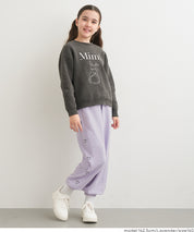 童裝愛心刺繡休閒褲