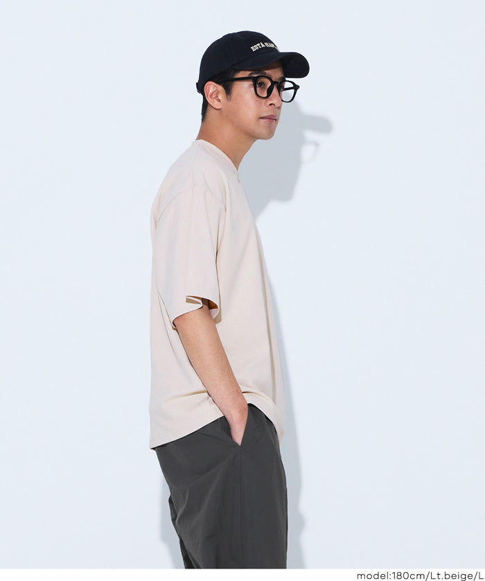 男裝素色慕斯短袖T恤