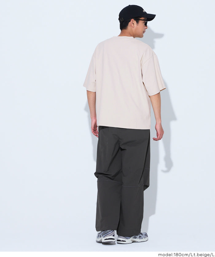 男裝素色慕斯短袖T恤