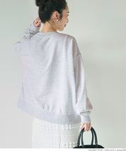 Oversized assorted logo sweatshirt