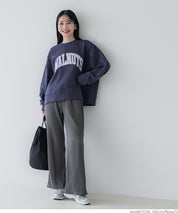 Oversized assorted logo sweatshirt