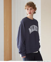 Oversized assorted logo sweatshirt