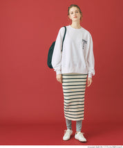 Oversized assorted logo sweatshirt