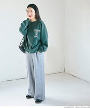 Oversized assorted logo sweatshirt