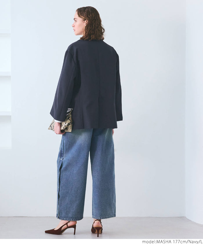 Wide sleeve suit jacket 