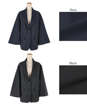 Wide sleeve suit jacket 