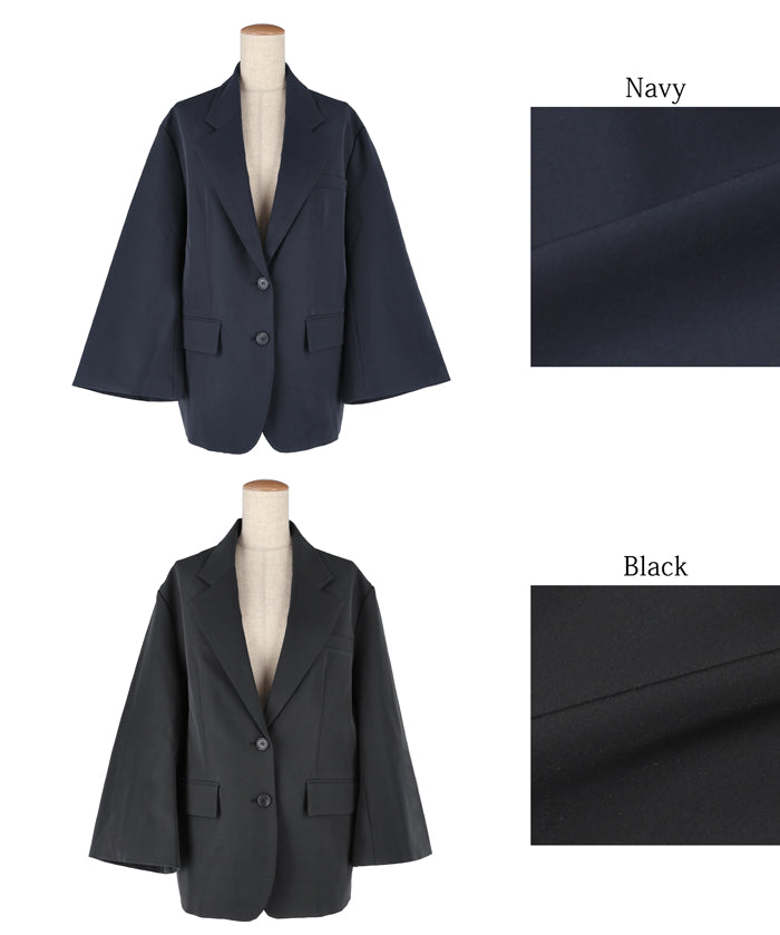 Wide sleeve suit jacket 