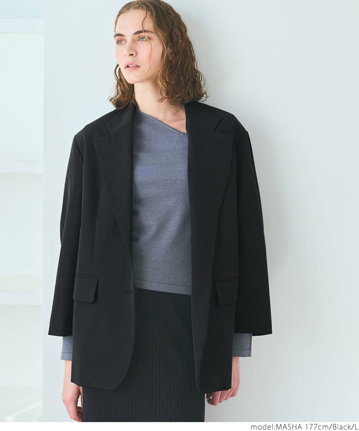 Wide sleeve suit jacket 