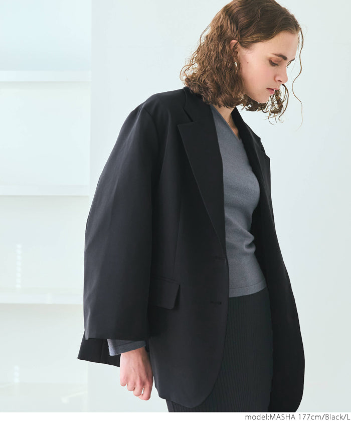Wide sleeve suit jacket 