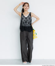 極輕無重力夏日 直筒牛仔寬褲 (Summer denim easy pants )