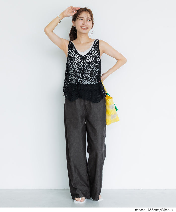 極輕無重力夏日 直筒牛仔寬褲 (Summer denim easy pants )