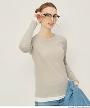 雙層袖口設計長袖上衣