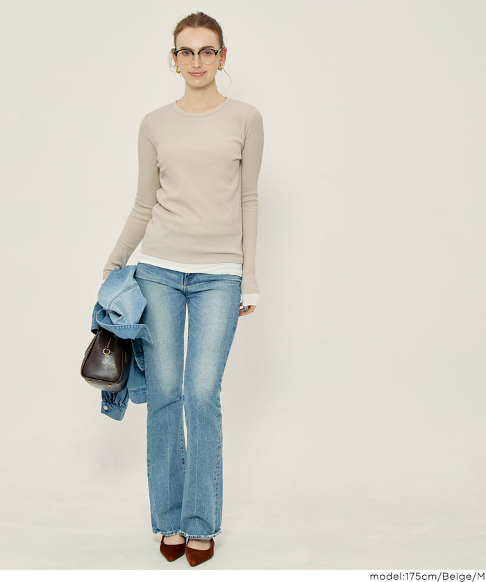 雙層袖口設計長袖上衣