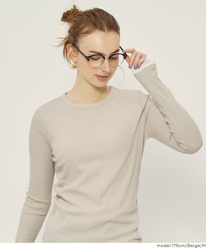 雙層袖口設計長袖上衣