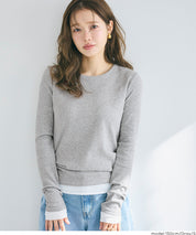 雙層袖口設計長袖上衣