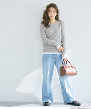 雙層袖口設計長袖上衣