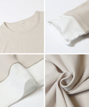 雙層袖口設計長袖上衣